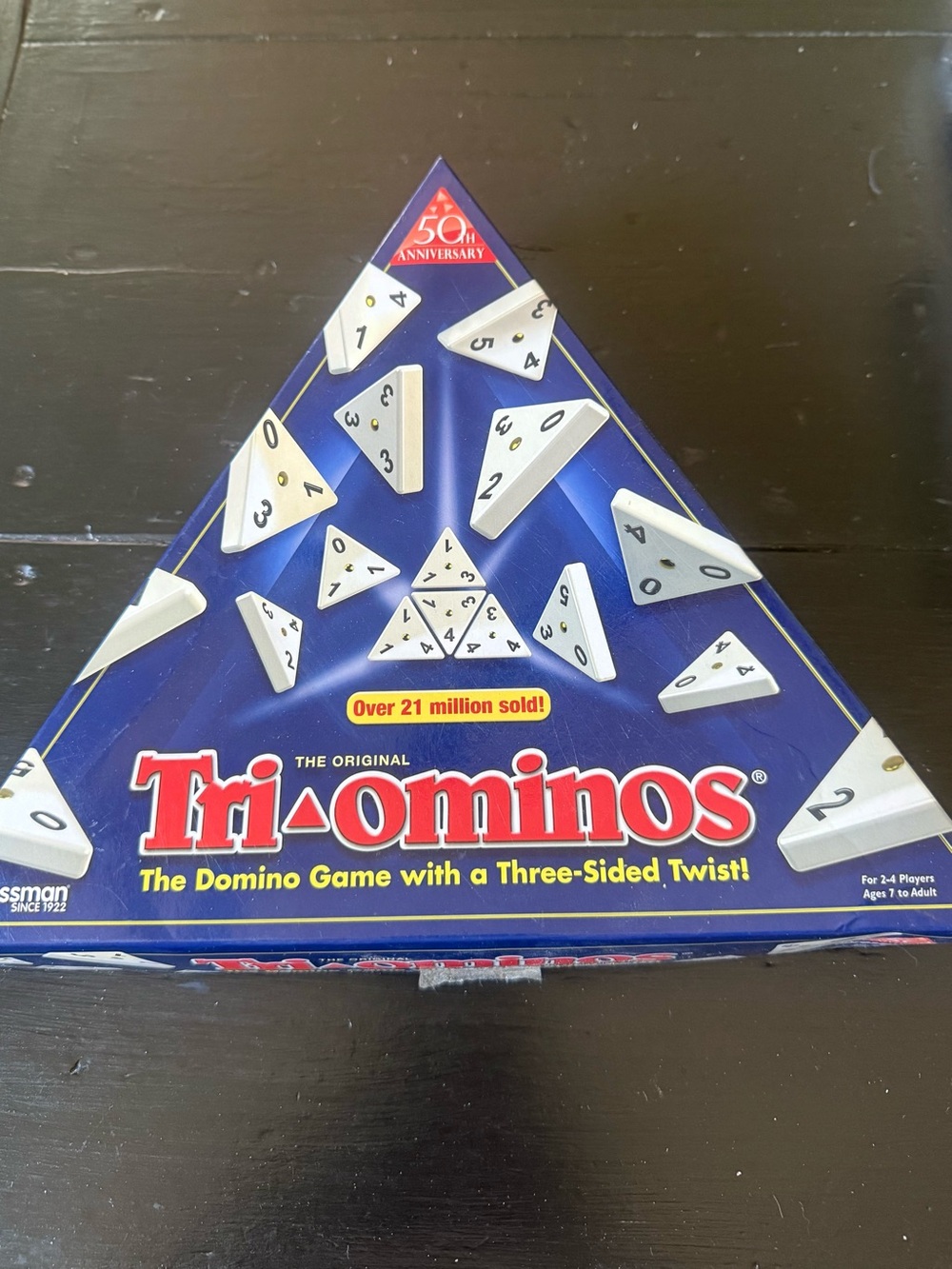 Tri-Ominos Classic Triangular Domino Game